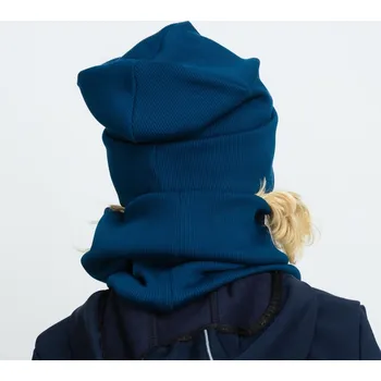 Nákrčník Petrolejový žebrovaný nákrčník Velikost: XL