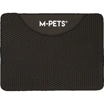 Přislušenství pro kočičí toaletu M-Pets DUPLEX Předložka ke kočičí toaletě 60 x 45 cm černá