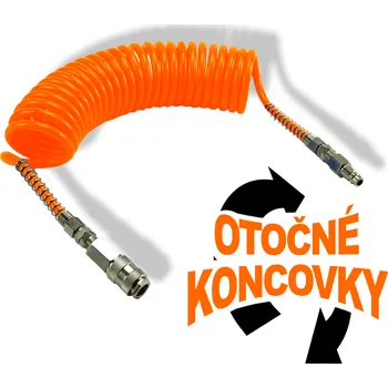 Příslušenství ke kompresoru Pantermax AirFlow Spirálová hadice PU 10 m