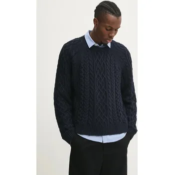 Dámské oblečení Svetr Abercrombie & Fitch KI120.4189.200 námořnická modř 59X, vel. XL