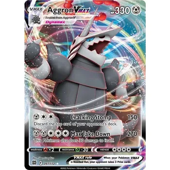 Sběratelská karetní hra Aggron VMAX - 97/172 - Brilliant Stars