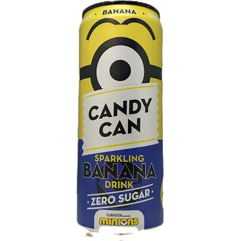 Limonáda Candy Can Banana 330 ml [NL] Mimoni