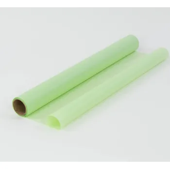 Role MATOVÁ FÓLIE 50 cm x 9 m SVĚTLE ZELENÁ #06