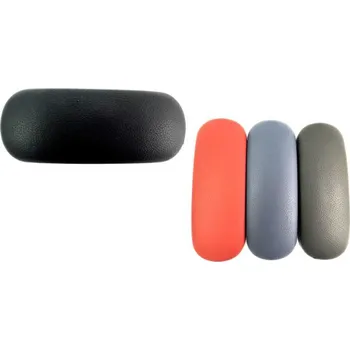 Pevné pouzdro na brýle 16x7 cm JEDNOBAREVNÉ imitace kůže