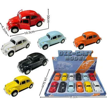 autíčko Kovové auto s pohonem 10,5 x 4,2 x 3 cm – různé barvy