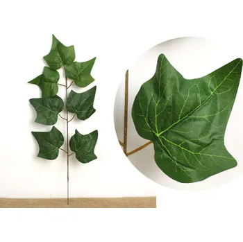 umělá květina Jednoramenný list BLUSZCZ výška 54 cm ZELENÝ