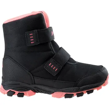 Dívčí zimní obuv Dětské Zimní boty MARTES MUNIVAK JR 30514-BLK/DK CORAL – Černá 35