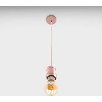 CENTURY FUSION AL závěsné svítidlo 1,5m růžové pro LED žárovky E27