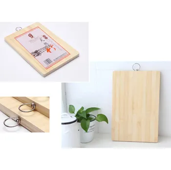 Kuchyňské prkénko Kuchyňský prkénko na krájení BAMBUSOVÉ s věšákem 30x20 cm