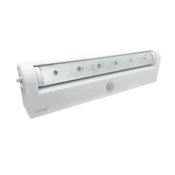 Koupelnové svítidlo LED SVÍTIDLO SENSOR otočné 25d 0,4W 4000K 40Lm 120d IP20 na baterie 3x1,5V AAA