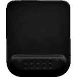 Podložka pod myš a zápěstí, Powerton Ergoline Dark Edition, ergonomická, černá, pěnová, Powerton