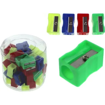 Ořezávátko Ořezávátko TRADIČNÍ plastové barva 1 ČEPEL 2,8x1,6 cm - 1 ks