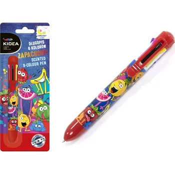 KIDEA Vonné pero 8 barev 13 cm - 1 ks