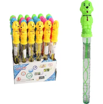 Bublifuk Mýdlové bubliny PES 100 ml 35x2 cm MIX BAREV