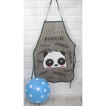 Kuchyňská zástěra Kuchyňský zástěra PVC voděodolná, olejiodolná vzor: PANDA 68x45 cm