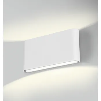 Venkovní osvětlení CENTURY FORMA LED fasádní svítidlo bílé oboustranné 12W 230V 3000K IP54