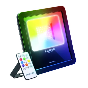 CENTURY Rainbow LED reflektor 50W IP65 RGB stmívatelný na dálkový ovladač