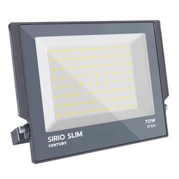 CENTURY SIRIO SLIM LED reflektor 70W 4000K 6300lm IP66