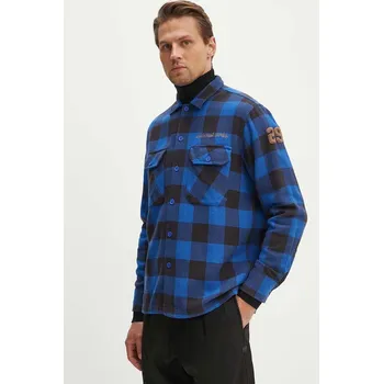 Pánská košile Košile Universal Works L/S Utility Shirt 29177 modrá 55X, vel. M