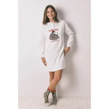 Dámská mikina Pyžamová mikina women'secret SNOOPY 4442119 béžová 01X, vel. M