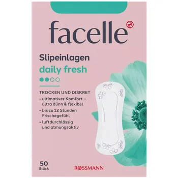 Menstruační vložka facelle Slipové vložky Daily Fresh 50 ks