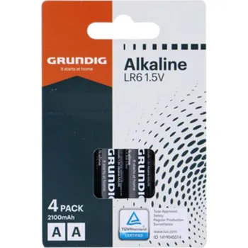 Článková baterie Baterie AA/LR6 GRUNDIG ALKALINE 2100 mAh 4ks