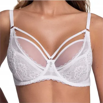 Podprsenka Ava podprsenka nevyztužená bílá velikost 85E