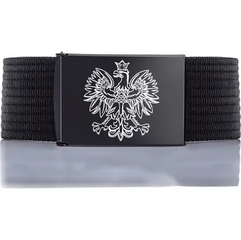 Opasek PLÁTĚNÝ PÁSEK ČERNÝ Gracio pánský ČERNÁ PŘEZKA