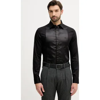 Pánská košile Košile Armani Exchange XM001502.AF10192 černá 99X, vel. L
