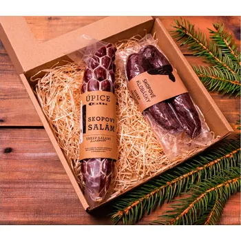 Dárkový potravinový koš Balíček skopové delikatesy