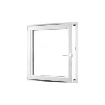 Okno SKLADOVÁ-OKNA.cz NOVÉ!!! Jednokřídlé plastové okno trojsklo REHAU Synego AD Elegance, otvíravo-sklopné levé Bílá