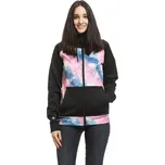 Dámská technická mikina Meatfly Alisha černá/růžová S