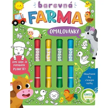 Barevná farma omalovánky - Stephanie Moss