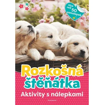 Aktivity s nálepkami – Rozkošná štěňátka - Cuberdon