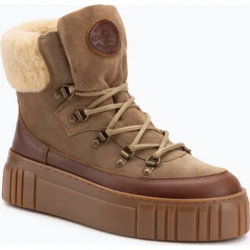 Dámská móda Dámské boty GANT Snowmont warm camel