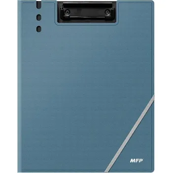 Psací podložka Podložka M na psaní s klopou a gumkou A4 modrá