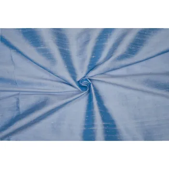 Hedvábný dupion, blankytně modrý, 1m, sartor.cz