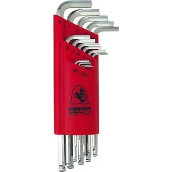 Klíč BONDHUS Sada L.-klíčů/metric BLX15MB chrom/Extra 17095