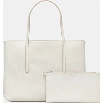 Kabelka Kabelka Calvin Klein LV04F3267G béžová 01X, vel. ONE SIZE