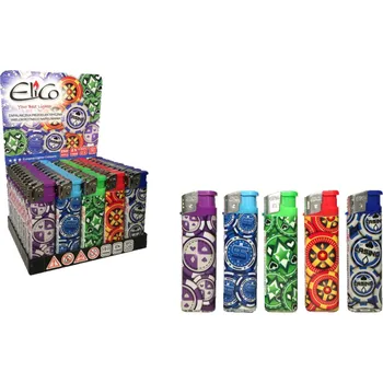 Zapalovač Piezoelektrický zapalovač s plnicím ventilem (P1850) Směs chipsů – 1 ks