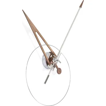 Hodiny Hodiny Nomon Cris Walnut White 70cm