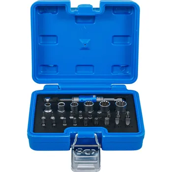 Bit BGS Sada bitů a nástrčných klíčů, pohon vnější šestihran 6,3 mm (1/4"), 2 v 1, 26dílná - BGS 4