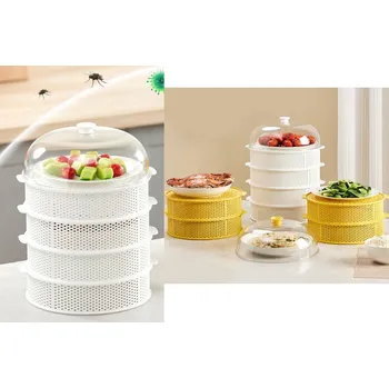 Sušák na prádlo Sušák, kryt na potraviny, prodyšný, 4vrstvý, 30 x 24 cm, BÍLÝ