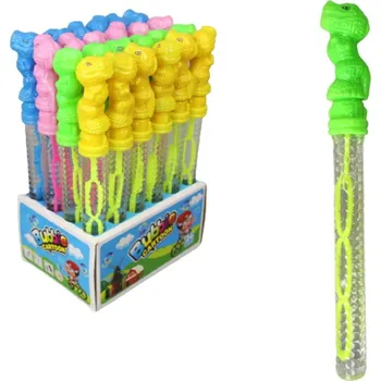 Hra na zahradu Mýdlové bubliny DINOSAURUS 50 ml 25,5 cm MIX BAREV - 1 ks