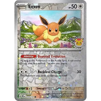 Sběratelská karetní hra Eevee 074/131 - Prismatic Evolutions Pokémon Day