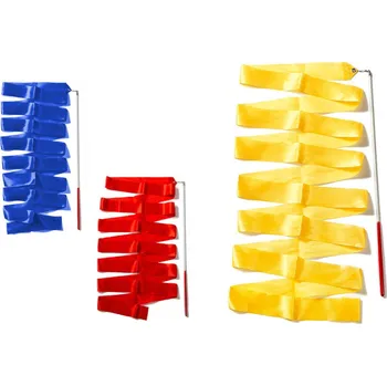 Stuha Jednobarevná umělecká stuha na tanec a cvičení 4 m