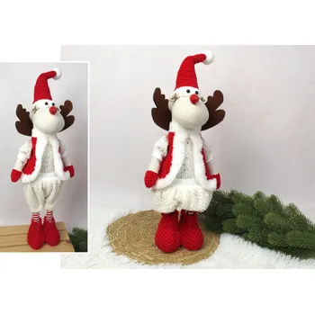 Dekorativní figurka RENIFER s teleskopickými nohami 40-60 cm