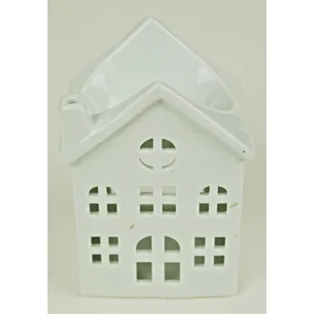 Aroma lampa ROOK TEX Keramická aroma lampa domeček vz.1