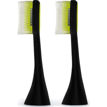 Péče o chrup Silk'n náhradní hlavy pro zubní kartáček ToothWave černý extra soft LARGE (2 kusy)