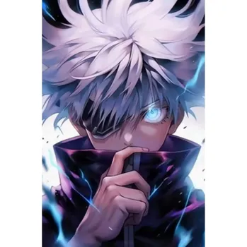 Diamantové malování Diamantový obrázek Jujutsu Kaisen 30 x 40 cm